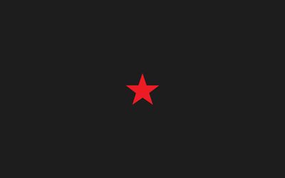 Red star wallpaper