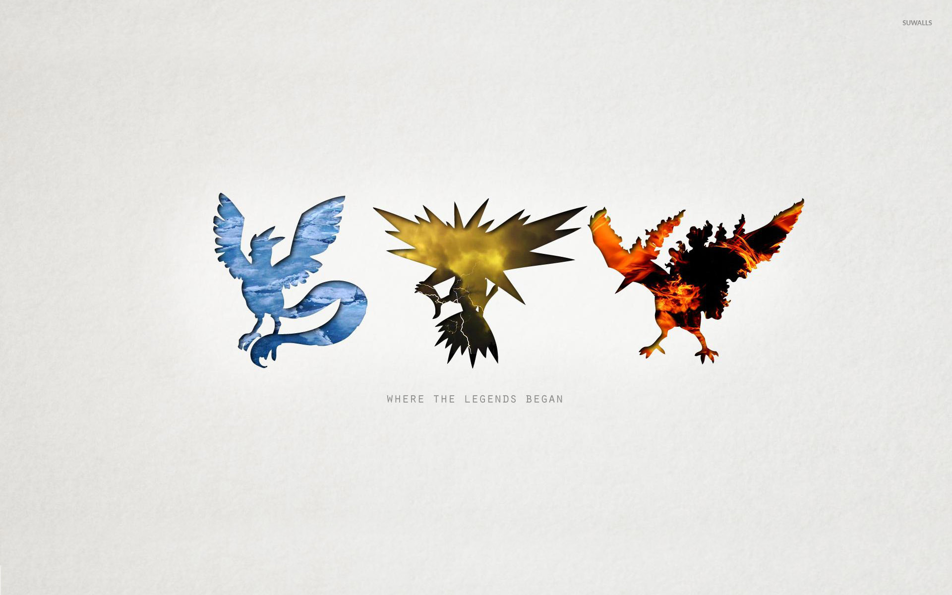 Where the legends began wallpaper - Minimalistic wallpapers - #26369