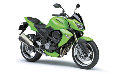 Green 2008 Kawasaki Z1000 Wallpaper