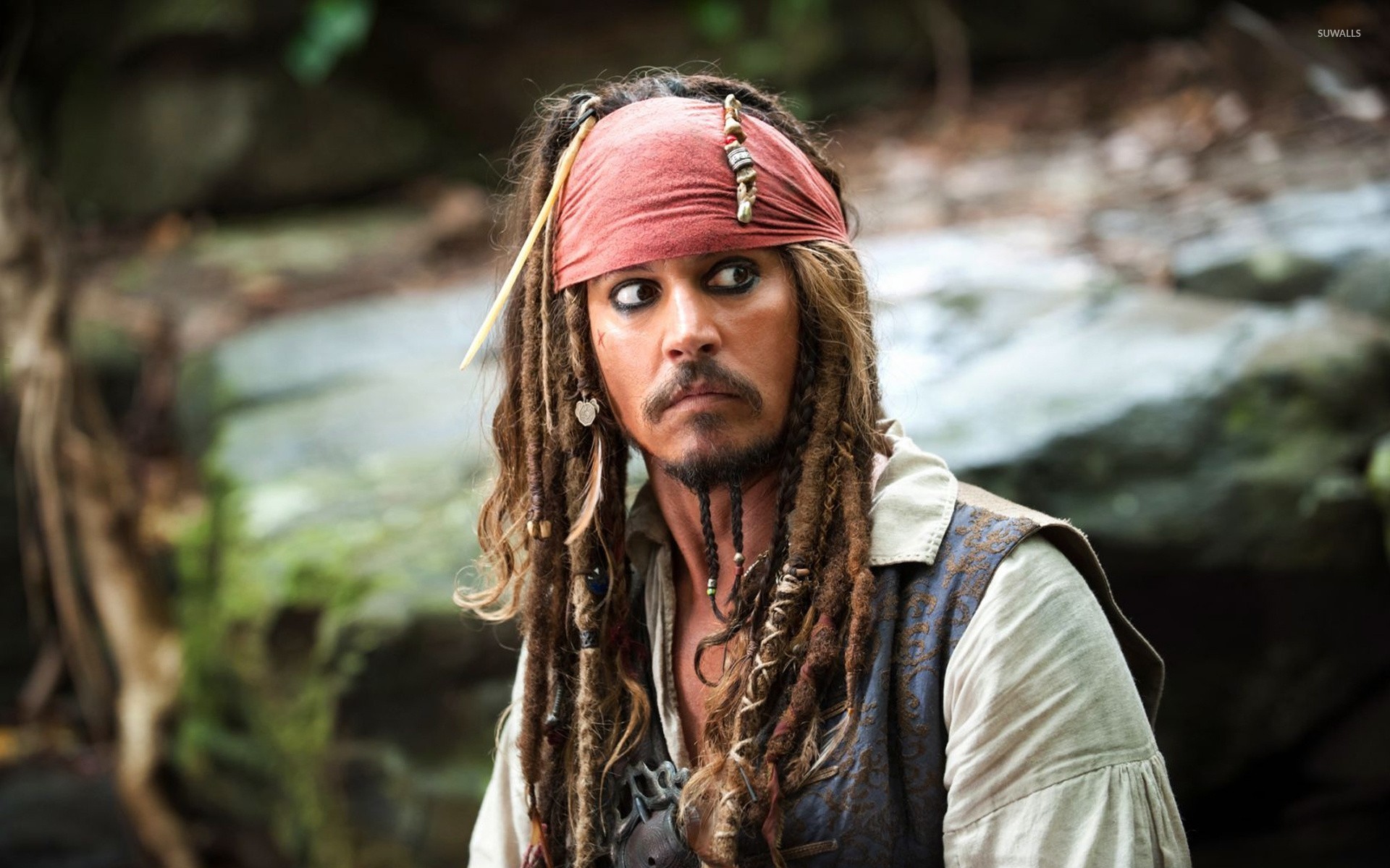 Captain Jack Sparrow The Pirates Of The Caribbean 2 Wallpaper Captain Jack Sparrow The Pirates Of The Caribbean 2 Wallpaper