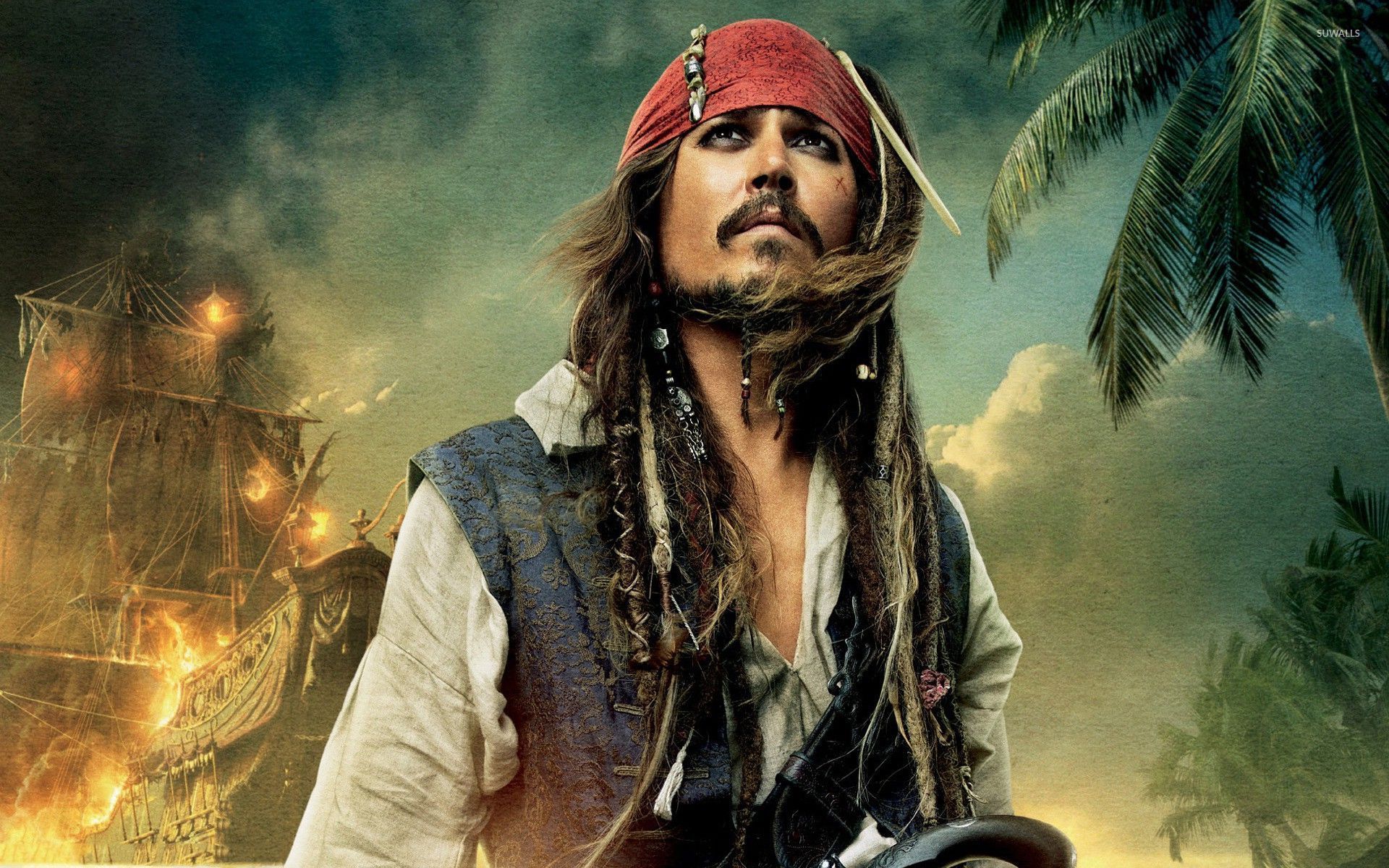 Pirates Of The Caribbean Captain Jack Sparrow HD wallpaper