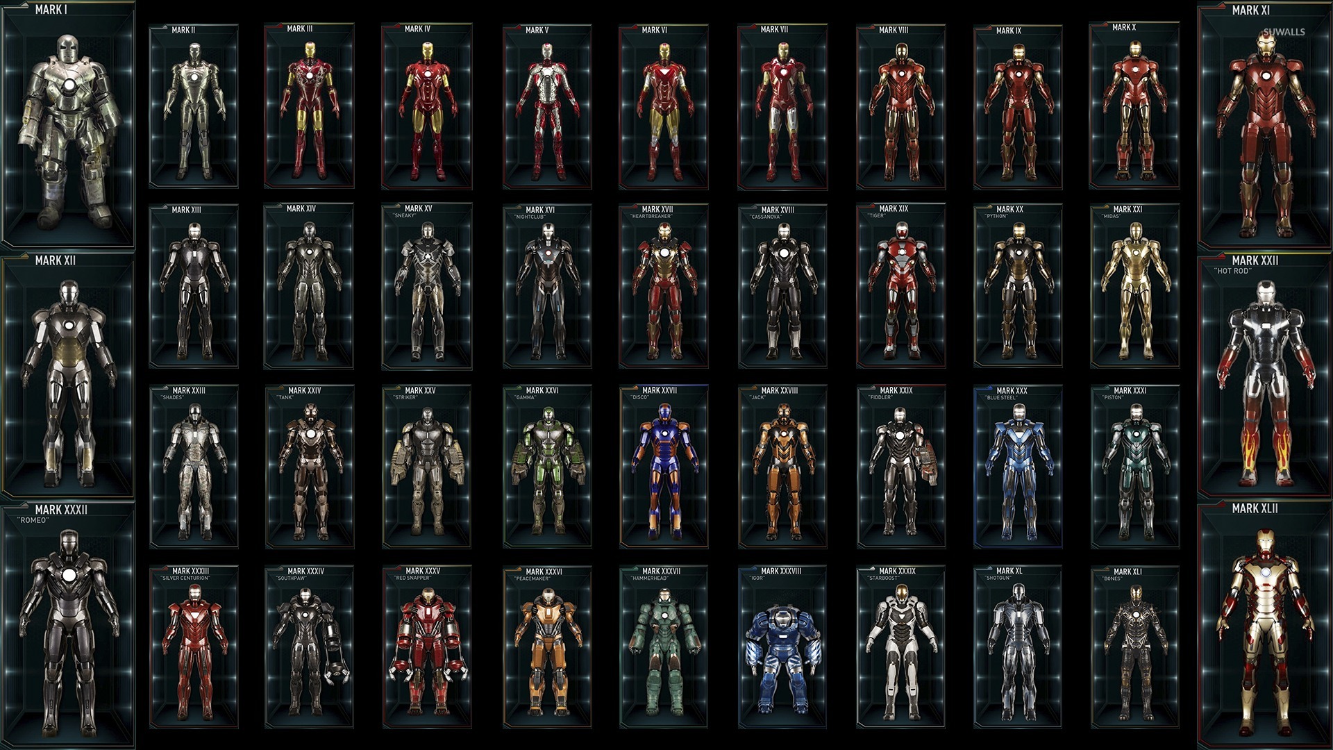 Iron Man Suits Wallpaper Movie Wallpapers 29382