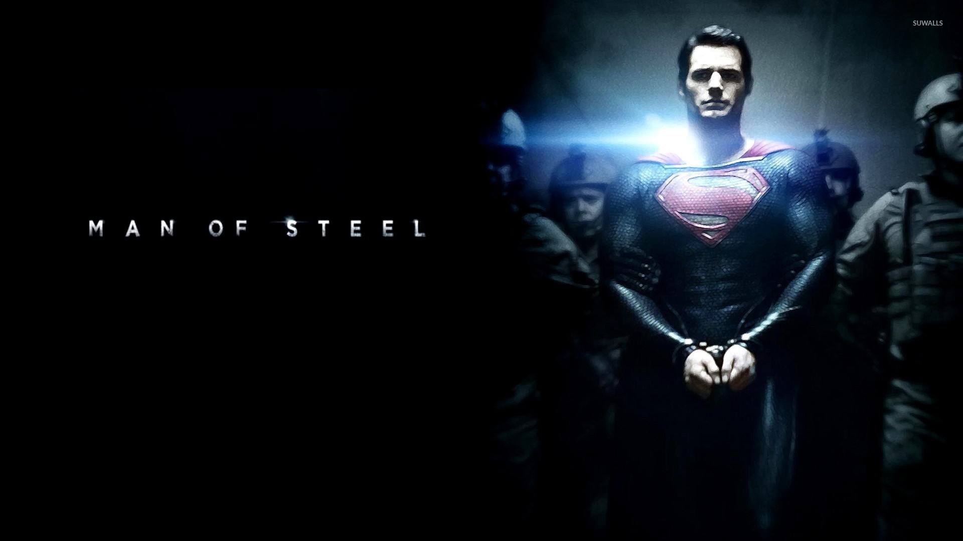 dawn of justice man of steel wallpaper