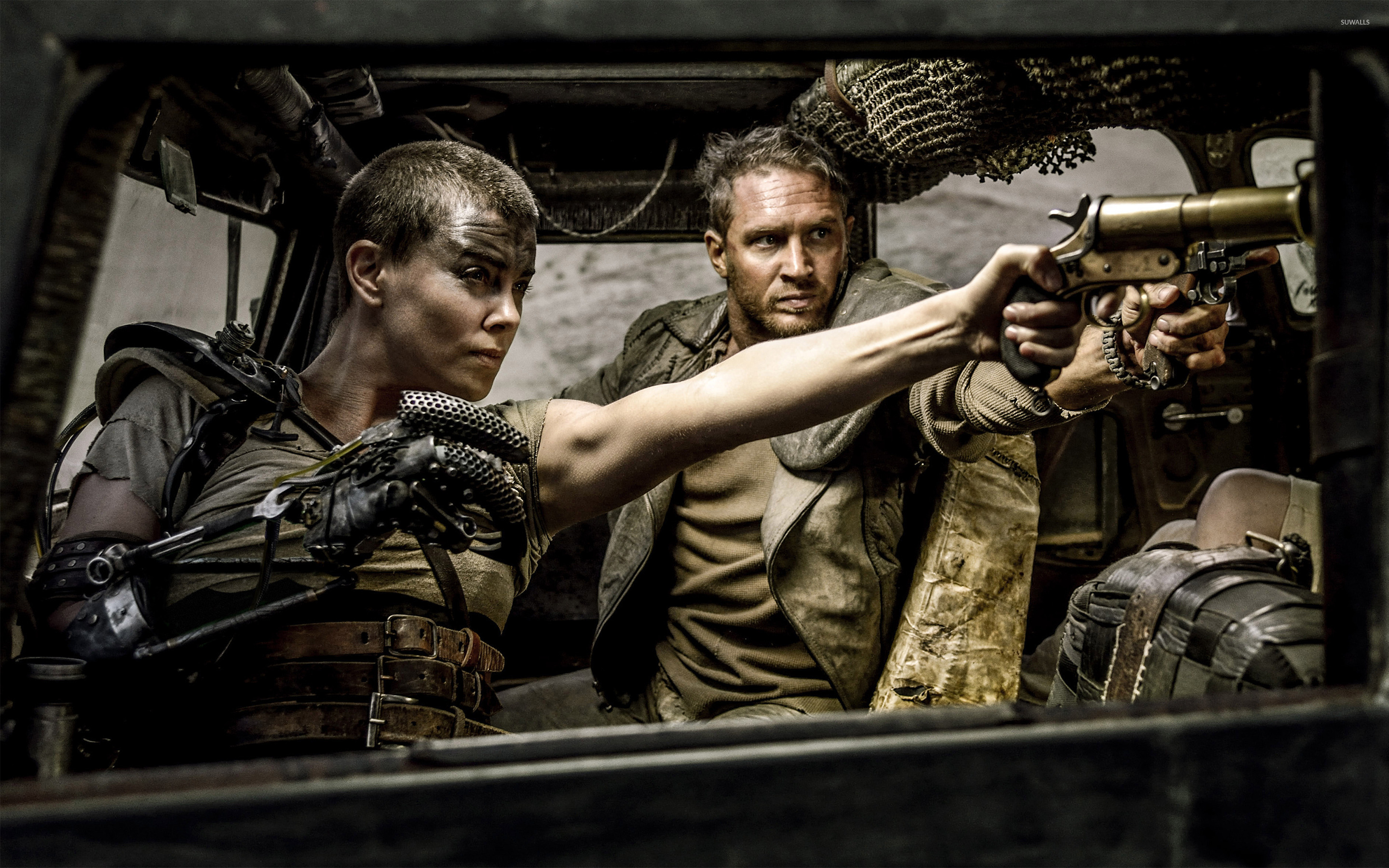 Max Rockatansky And Imperator Furiosa Mad Max Fury Road