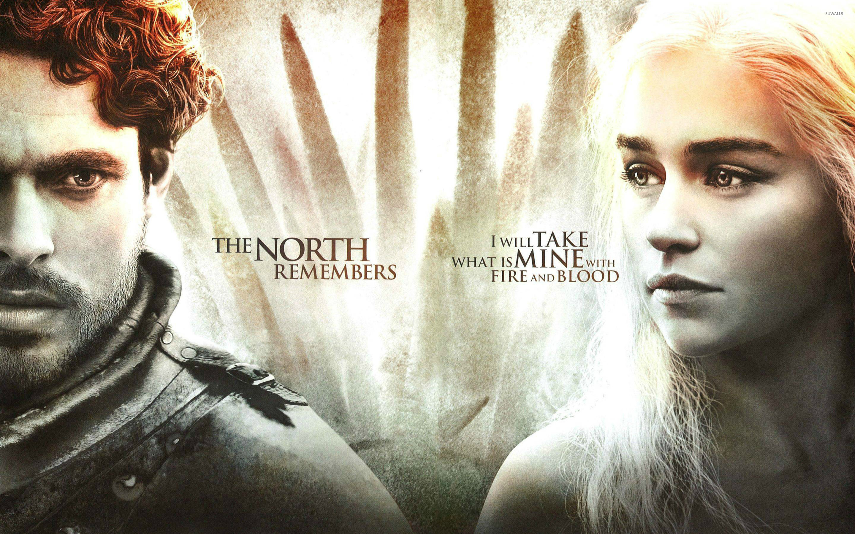 Robb Stark And Daenerys Targaryen Wallpaper Movie