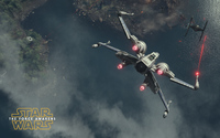 T-65 X-wing starfighter - Star Wars: The Force Awakens wallpaper 2560x1600 jpg