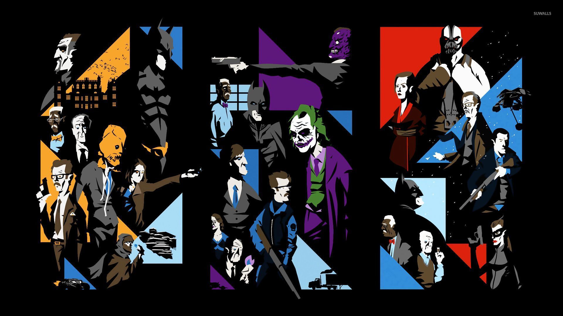 The Dark Knight Trilogy Wallpaper Movie Wallpapers 24477 The Dark Knight Trilogy Wallpaper Movie Wallpapers 24477