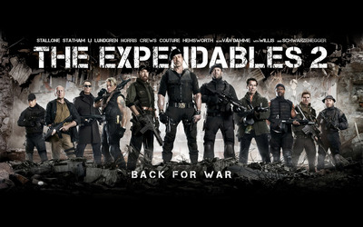 The Expendables 2 wallpaper