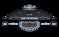 USS Voyager - Star Trek wallpaper 2560x1600 jpg