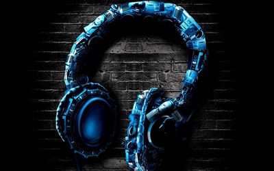 Awesome headphones Wallpaper
