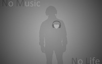No music, no life wallpaper 2880x1800 jpg