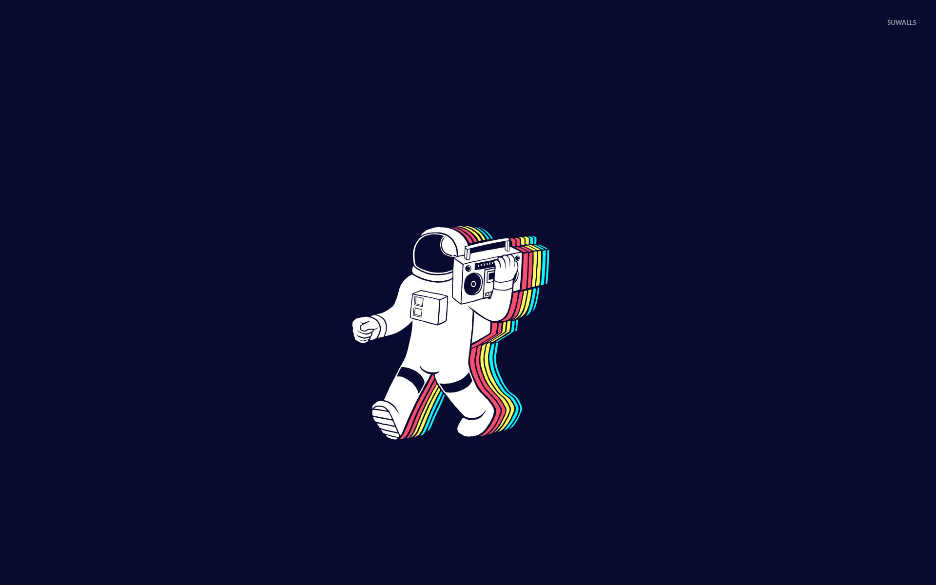 Party astronaut wallpaper - Music