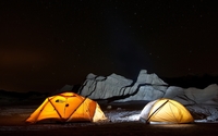 Camping under the clear sky wallpaper 2560x1600 jpg