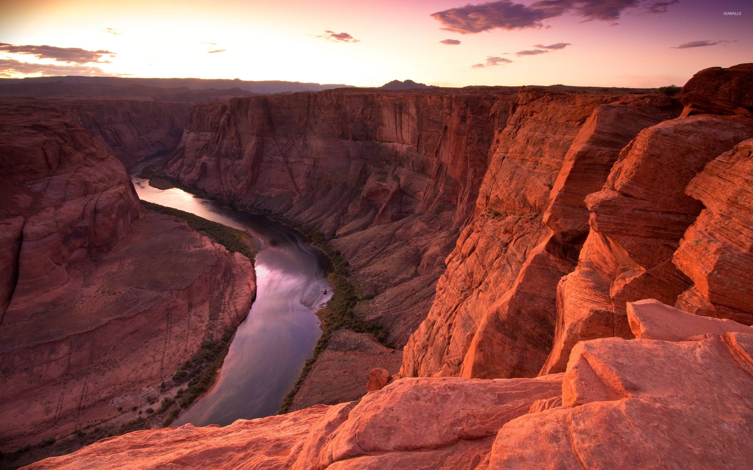 природа река Колорадо США каньон grand canyon без смс