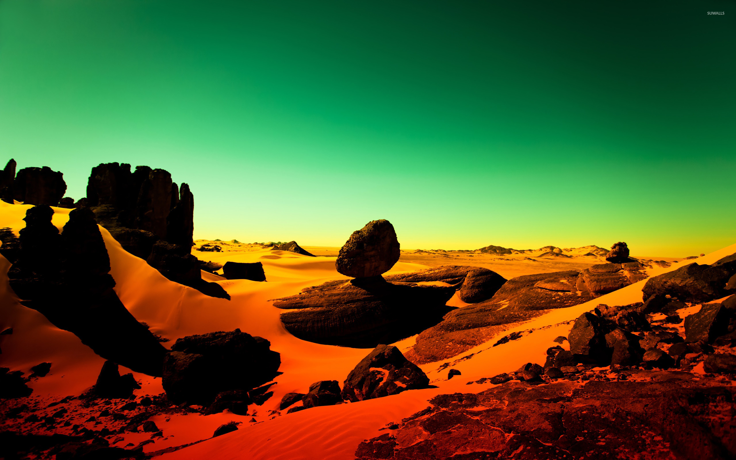 Desert Sunset Desktop Backgrounds