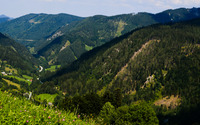 Green valley in Kernhof wallpaper 3840x2160 jpg