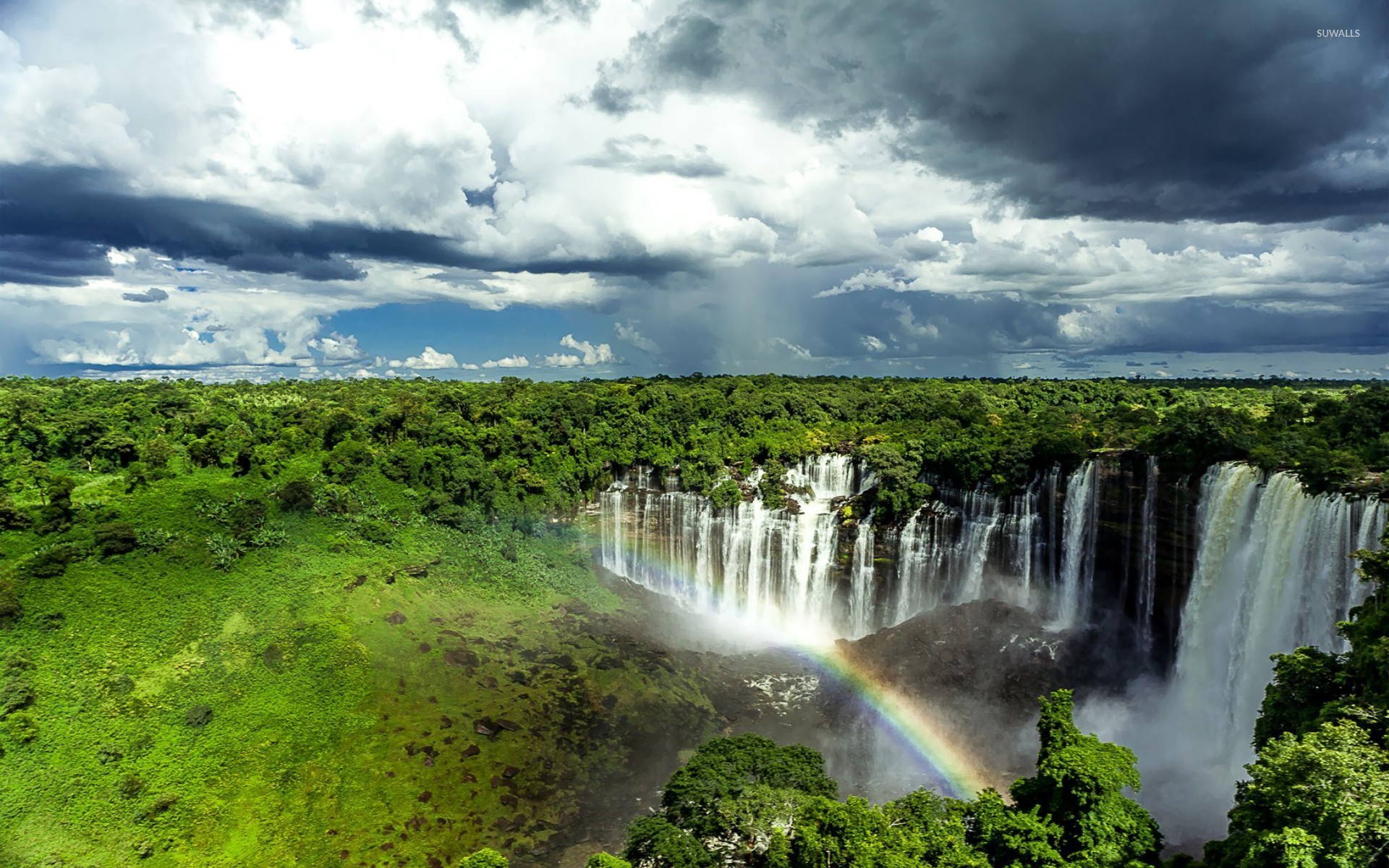 Kalandula Falls, Angola wallpaper - Nature wallpapers - #26074