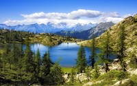 Lago Bianco, Switzerland wallpaper 2560x1600 jpg