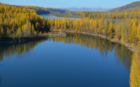 Lake in autumn wallpaper 1920x1200 jpg