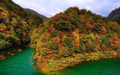 Lake Tazawa wallpaper