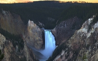 Lower Yellowstone Falls wallpaper 3840x2160 jpg