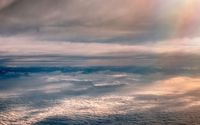 Mountain range above the clouds wallpaper 2880x1800 jpg