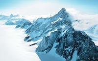 Mountain range in Greenland wallpaper 1920x1200 jpg