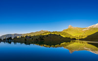 Mountains reflecting in the lake [2] wallpaper 3840x2160 jpg