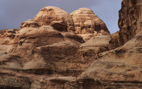 Rocky rounded cliffs wallpaper 3840x2160 jpg