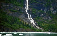 Rocky waterfall [2] wallpaper 1920x1200 jpg