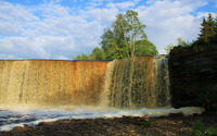 Rusty waterfall wallpaper 3840x2160 jpg