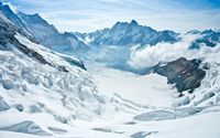 Snowy mountains [12] wallpaper 1920x1200 jpg