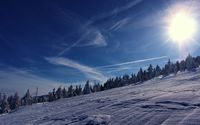 Snowy mountains [16] wallpaper 2560x1600 jpg