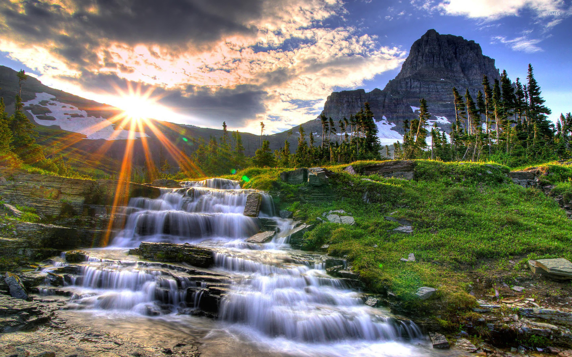 Sunrise Over The Mountains [2] Wallpaper - Nature Wallpapers - #14574