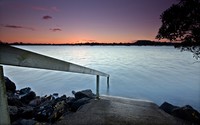 Sunset at the lake [3] wallpaper 2560x1600 jpg