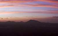 Superb sunset over the mountains wallpaper 3840x2160 jpg