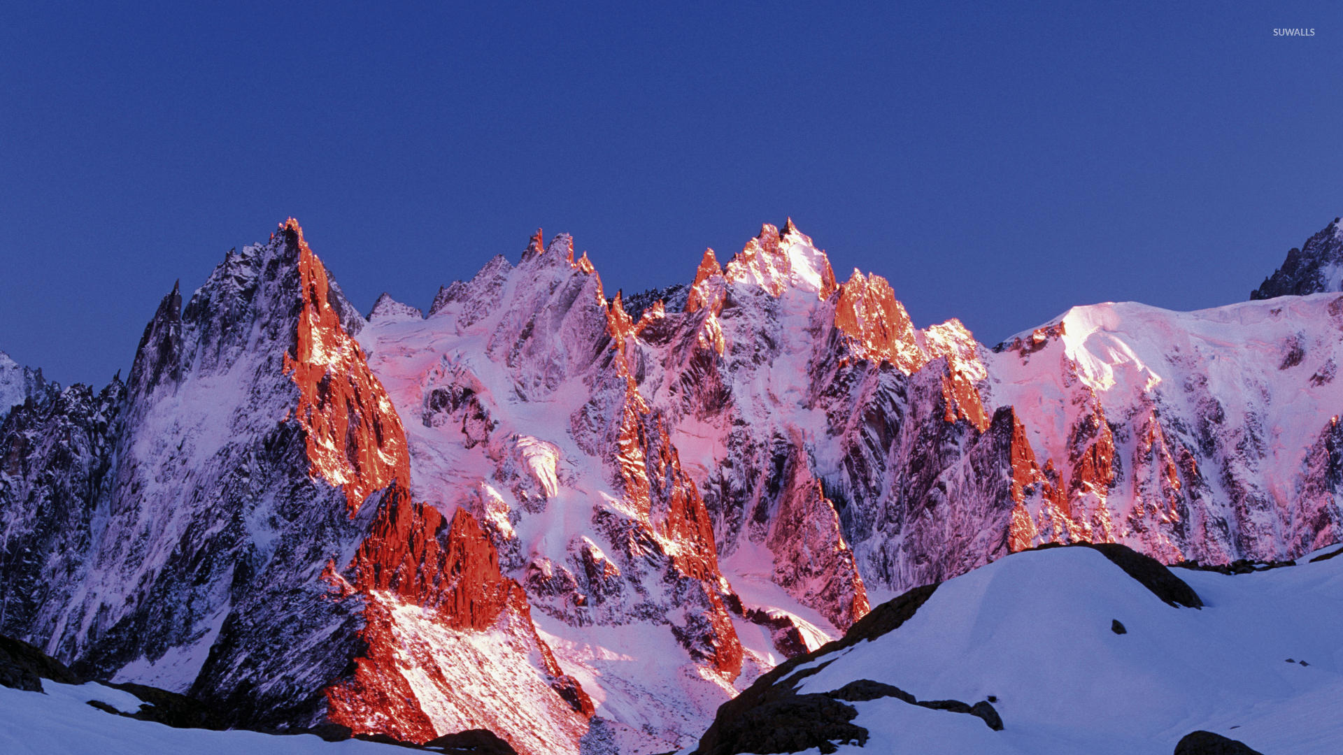 The Aiguilles Rouges Wallpaper Nature Wallpapers 8882