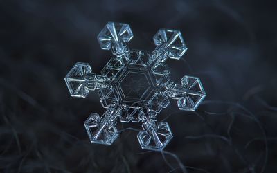 Beautiful snowflake wallpaper