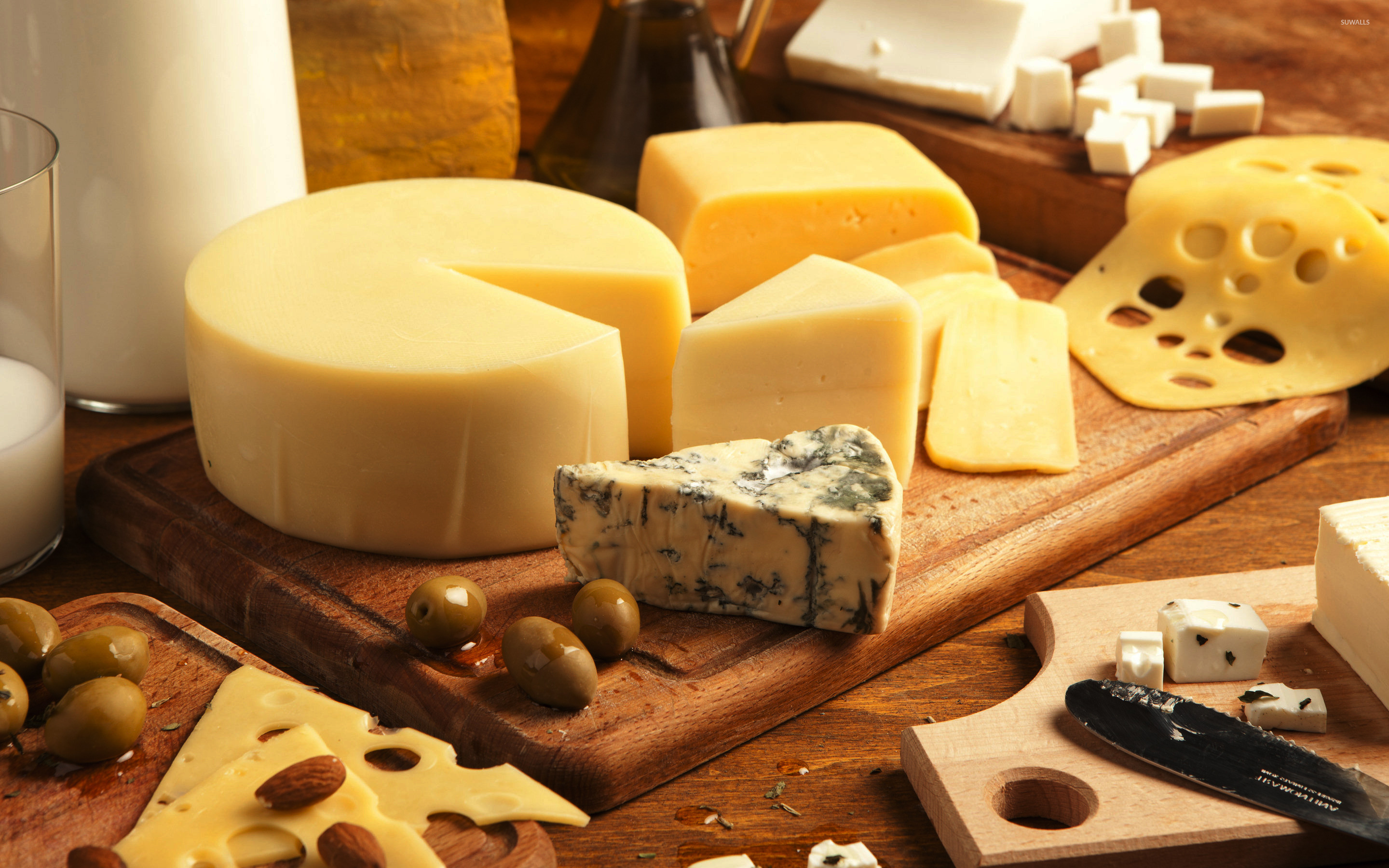 Cheese types wallpaper - Photography wallpapers - #31579