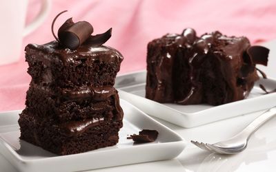 Chocolate cake Wallpaper