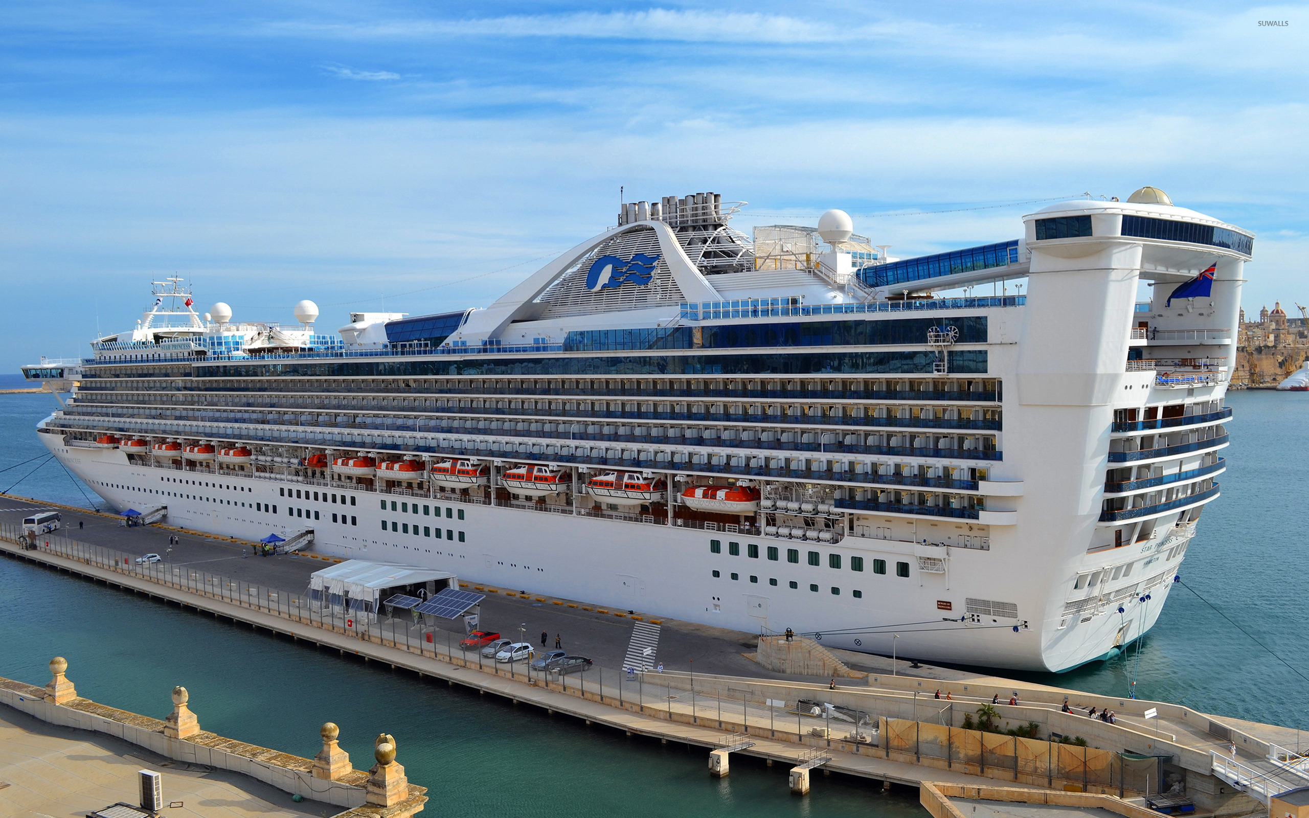 cruise ships in ny harbor today