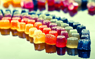 Jelly candy wallpaper
