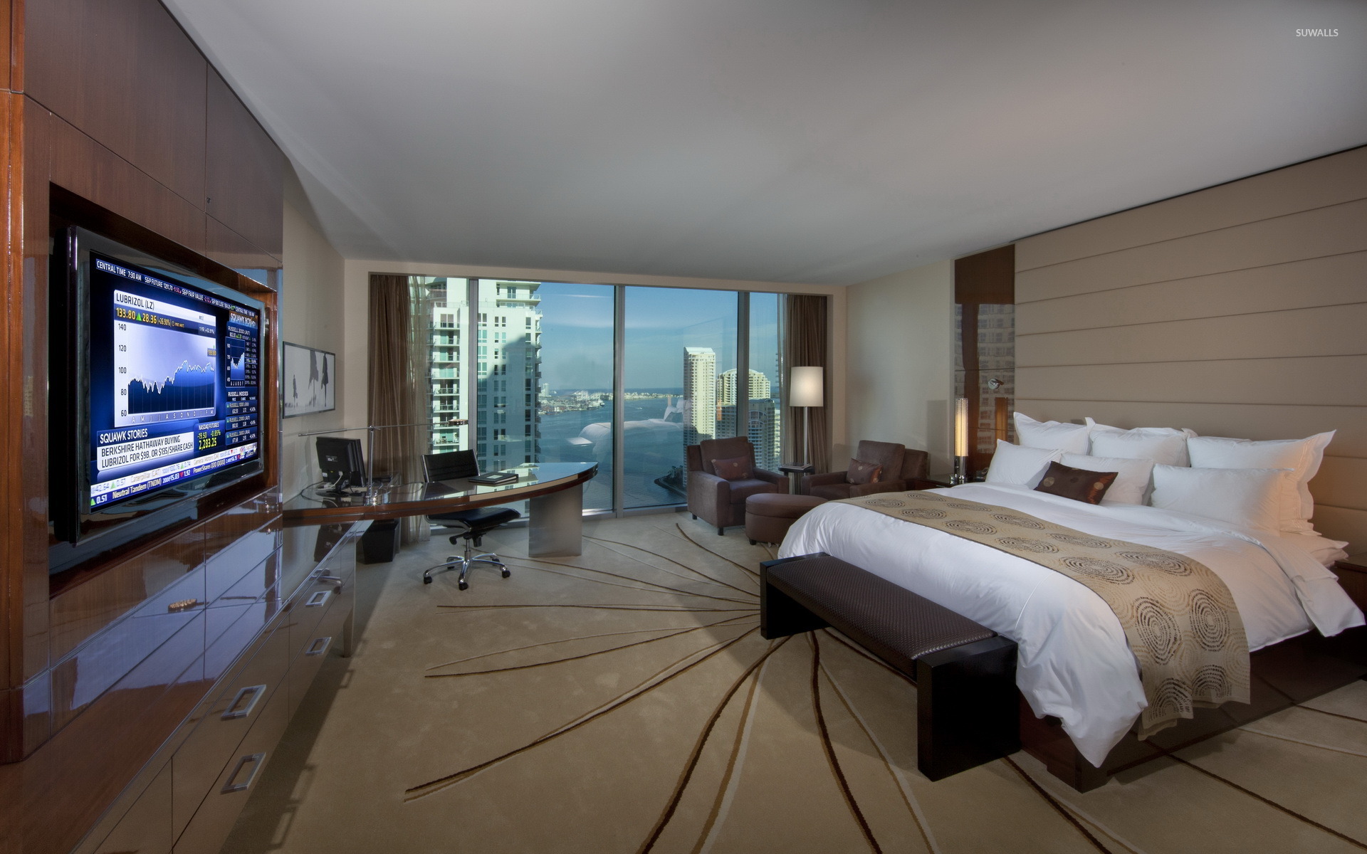 JW Marriott Marquis Miami Room Wallpaper Photography Wallpapers 38375