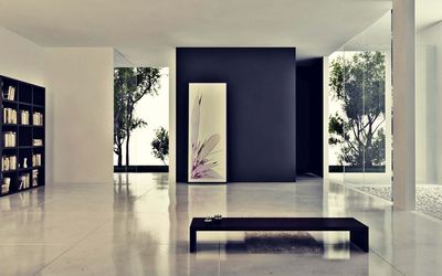 Minimal living room wallpaper