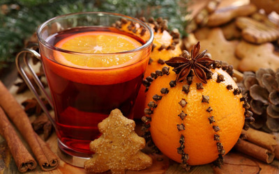 Mulled wine wallpaper