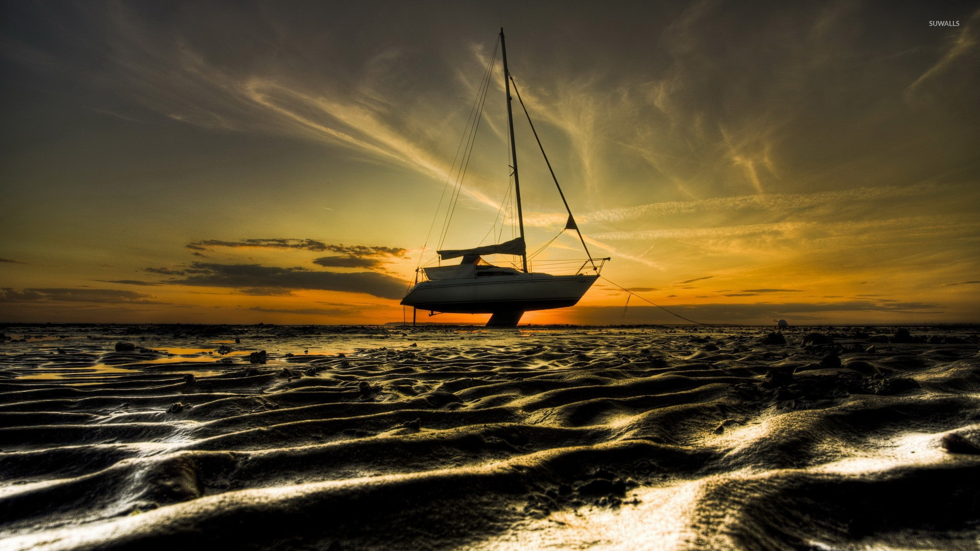 beach sailboat images