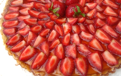 Strawberry cake [3] Wallpaper