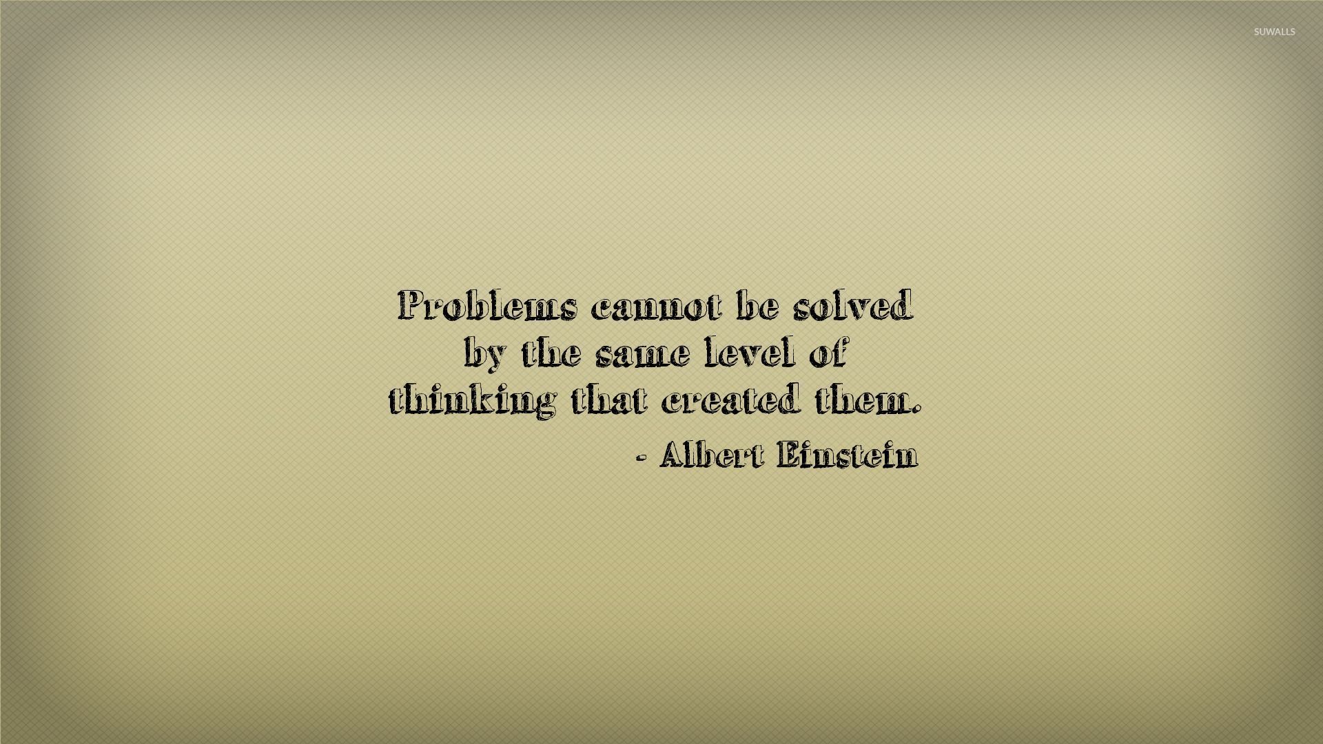 Albert Einstein quote wallpaper - Quote wallpapers - #31335