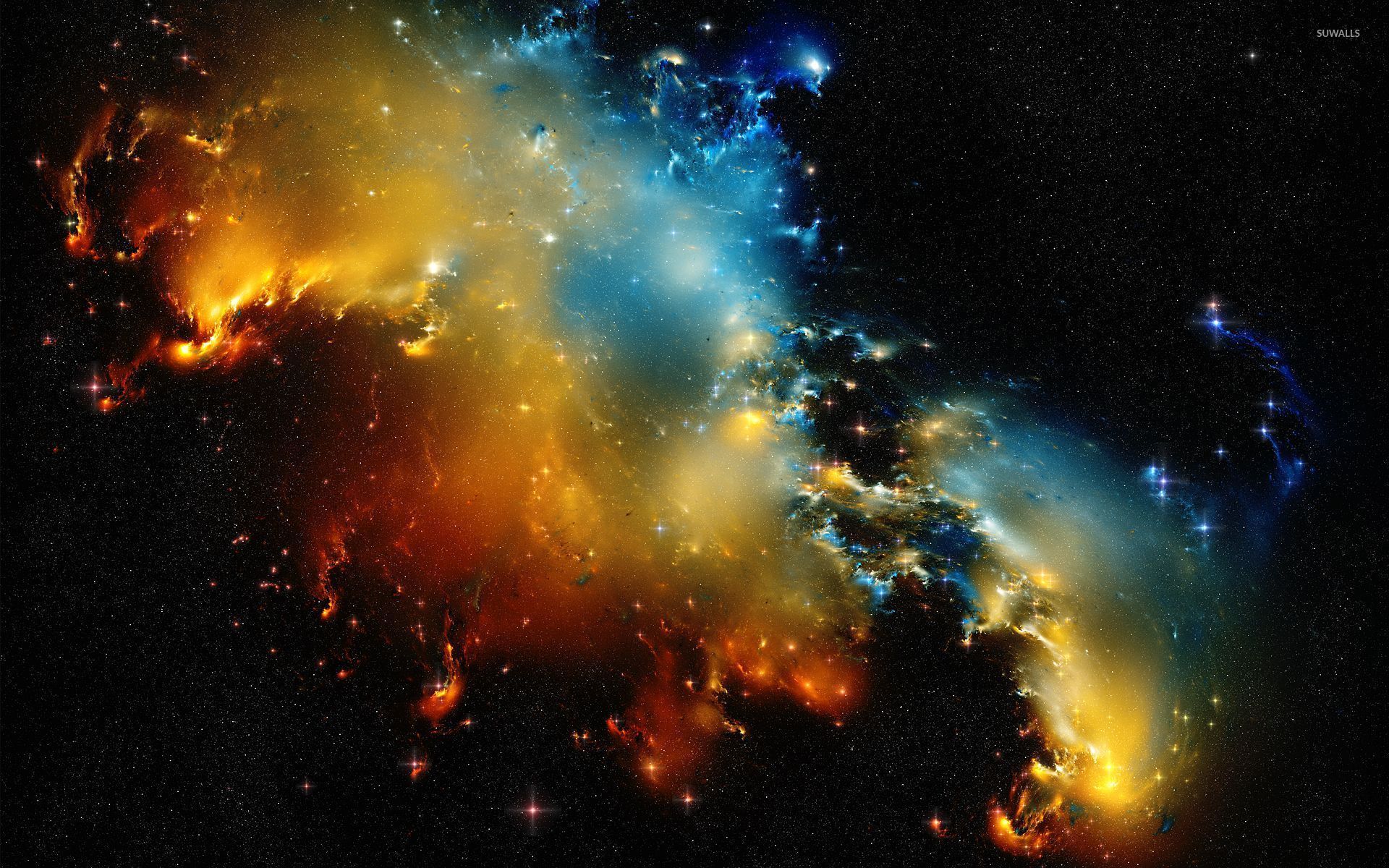 Amazing rainbow nebula wallpaper - Space wallpapers - #53440