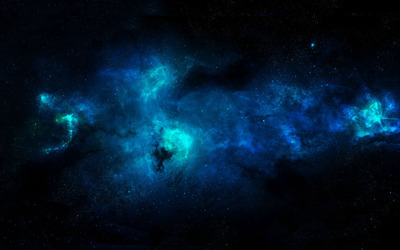 Blue Nebula wallpaper